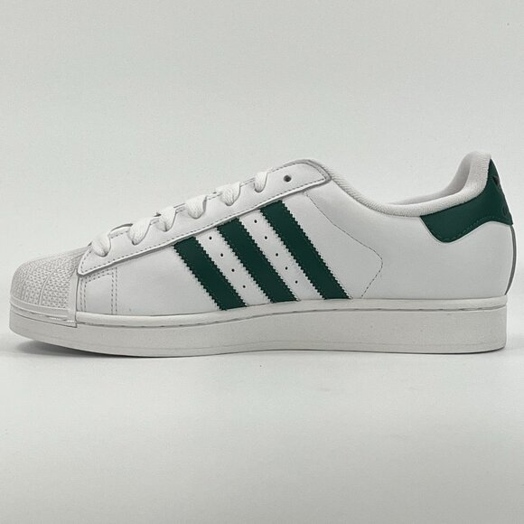 Adidas Superstar II \'White Collegiate Green\' JQ4730 size 10 main image 8